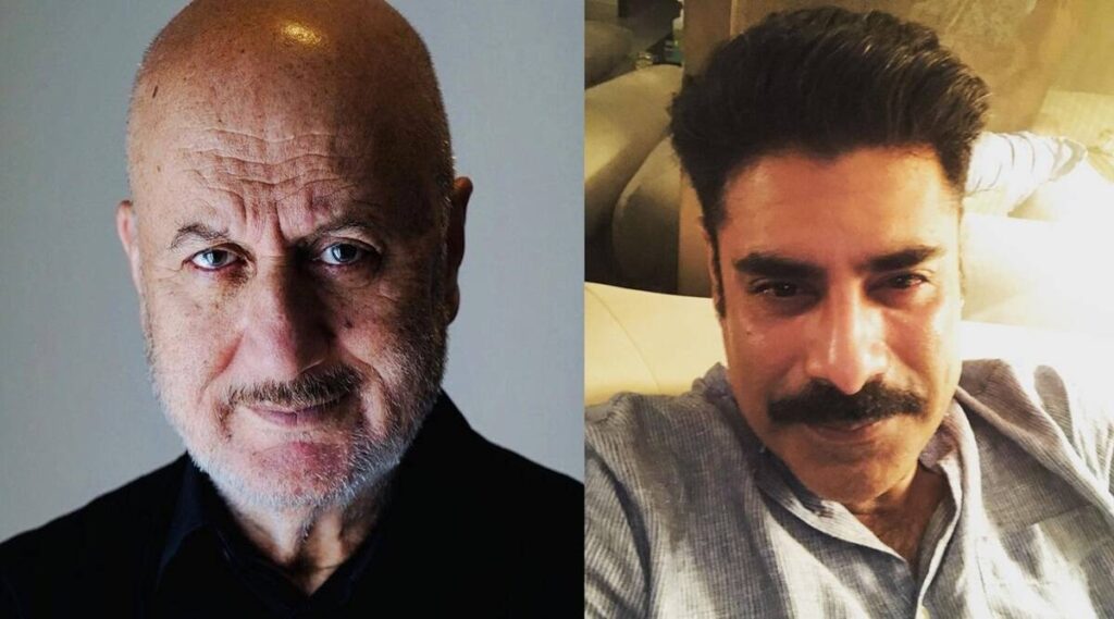 Anupam Kher and Sikandar Kher