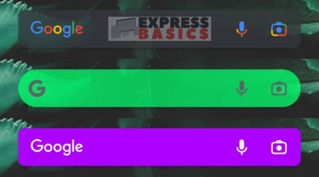 Google Search Widget Express Photo