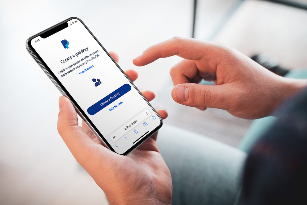 PayPal enables passwordless authentication with Apple Face ID and Touch ID passkeys 