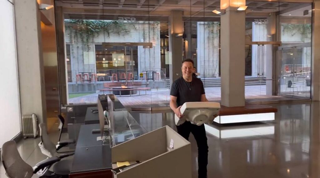 Elon Musk visits Twitter headquarters, updates bio to ‘Chief Twit’ ahead of deal close deadline