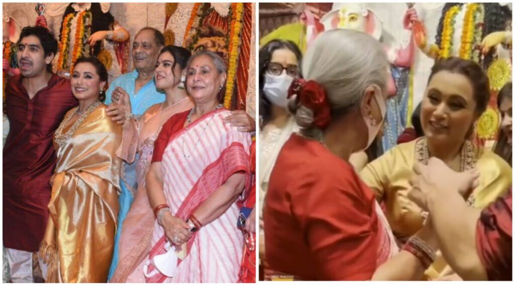 Rani Mukerji and Jaya Bachchan greet each other warmly, stir up old speculation