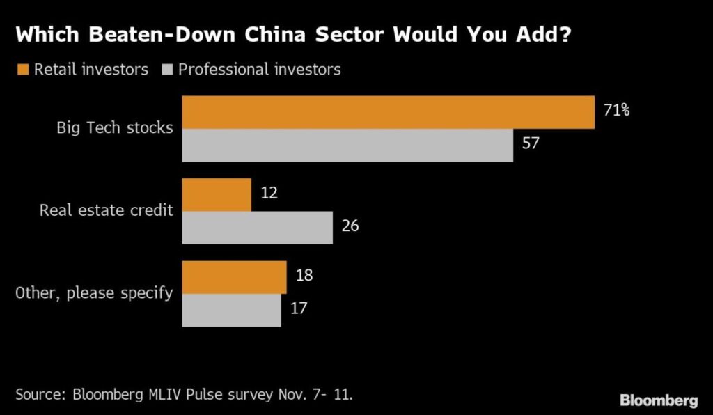 China’s Big Tech Becomes Target for Investors Fearing Missing Out