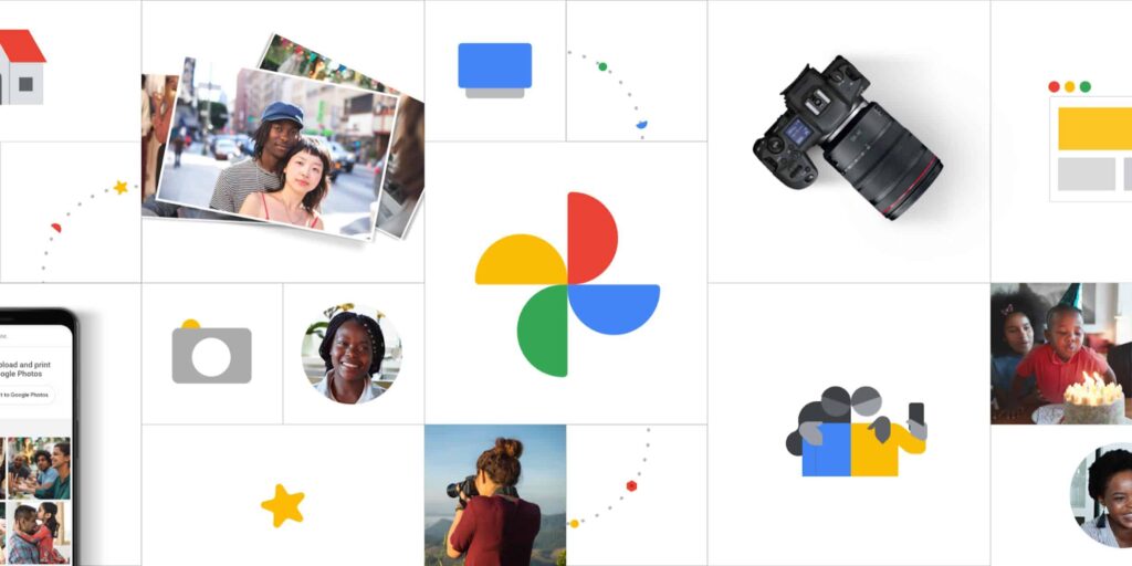 New Google Photos search button replaces Lens