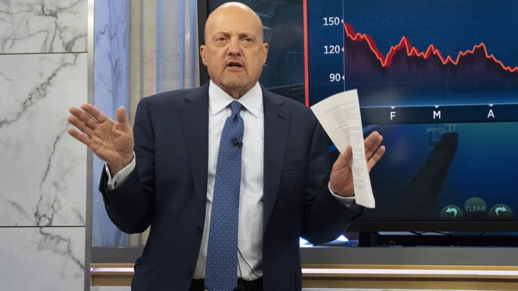 Jim Cramer's Investing Club meeting Friday stocks rise Constellation