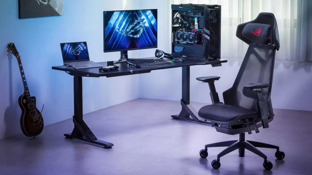 ASUS puts its cyberpunk spin on gaming chairs with the Destrier