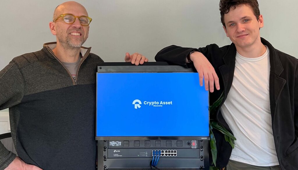 Father and son help cryptocurrency owners recover their lost assets