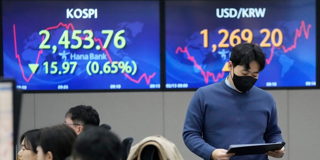 Asian markets slide ahead of U.S. inflation update