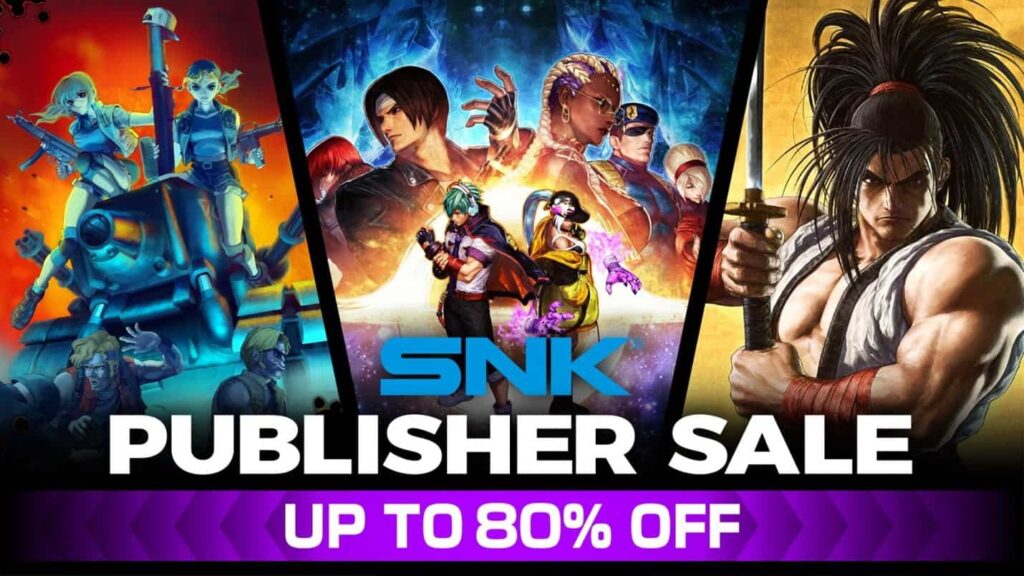 You only have a week to save up to 80% on these SNK games