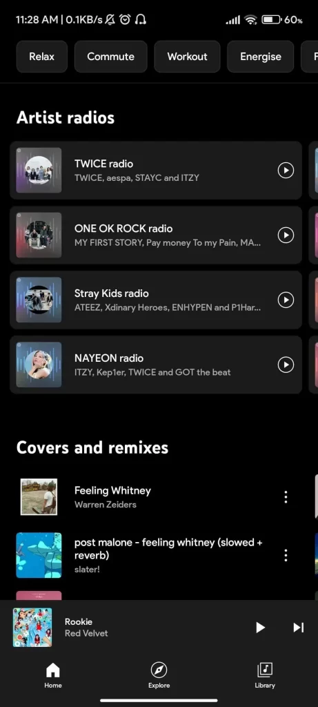 YouTube Music adds artist radios to the home page