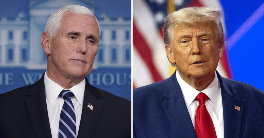 Mike Pence Accuses Donald Trump Of Being A Fake Christian