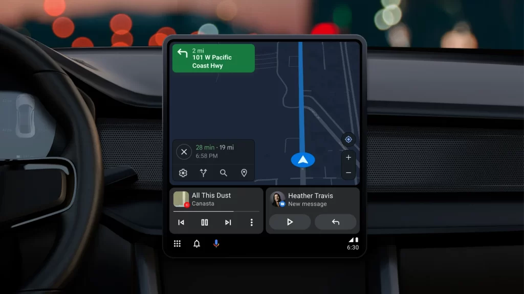 Sadly, the Android Auto and Google Maps integration is still a mishmash