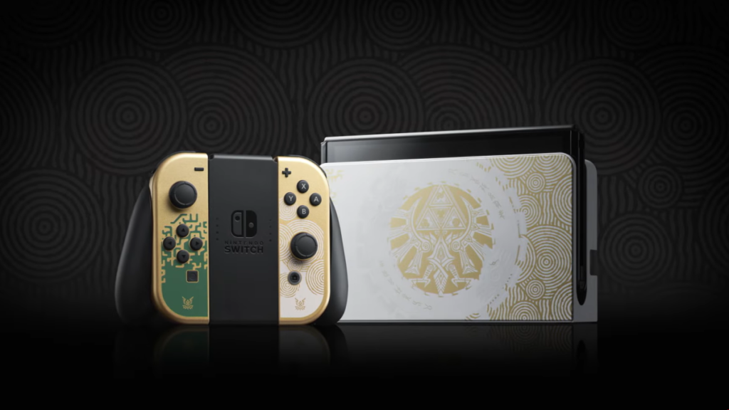 Nintendo Switch OLED The Legend of Zelda Tears of the Kingdom special edition