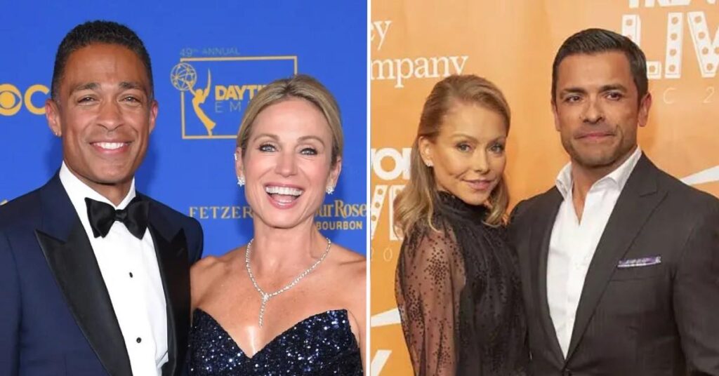 Amy Robach & T.J. Holmes Aiming To Take On Kelly Ripa & Mark Consuelos As Revenge Against ABC: Sources