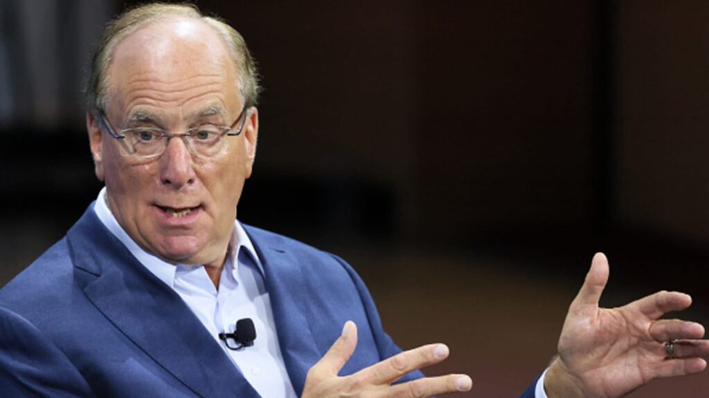 Larry Fink doesn't see a big recession this year, but expects inflation to stay higher for longer