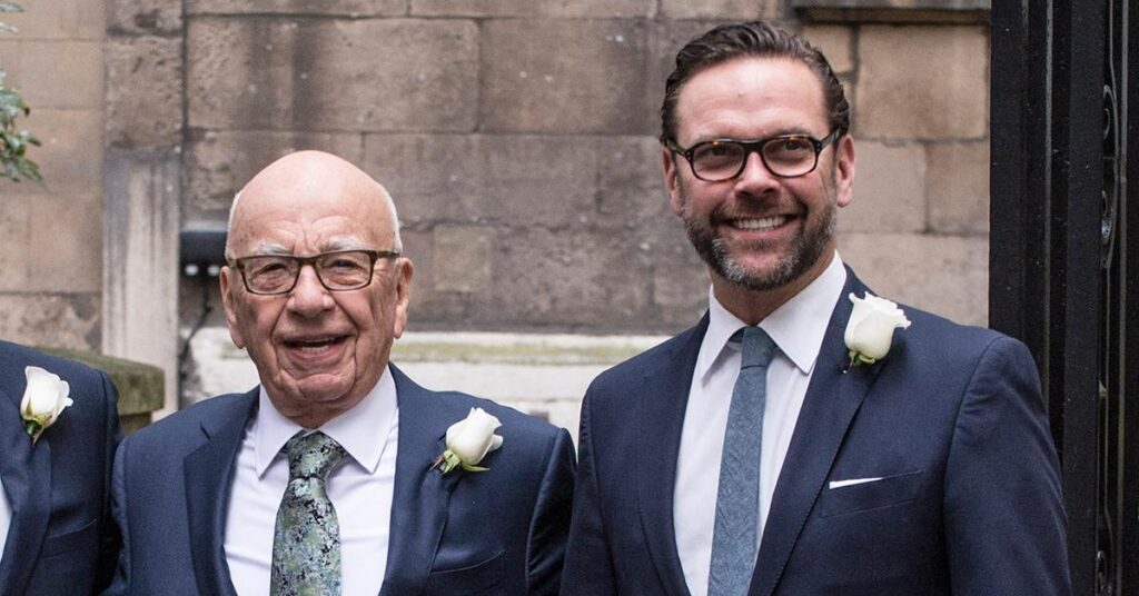 Rupert Murdoch's Son James Tells Dad To Sell Fox News After Tucker Carlson Firing, $787 Million Dominion Settlement