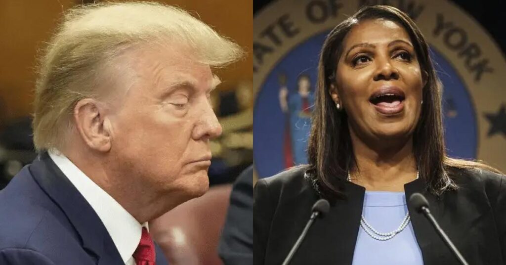 Ex-Prez Donald Trump Unleashes On ‘Racist’ Attorney General Letitia James Hours Before He’s Set To Be Deposed