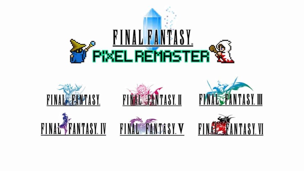 The Final Fantasy Pixel Remaster series hits Switch and PS4 soon