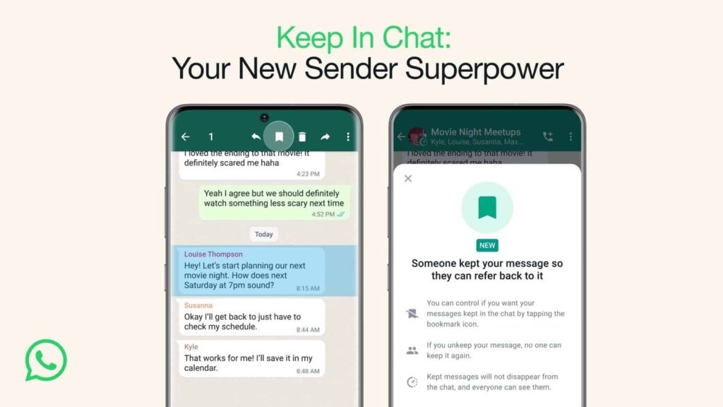 WhatsApp now allows you to save disappearing messages