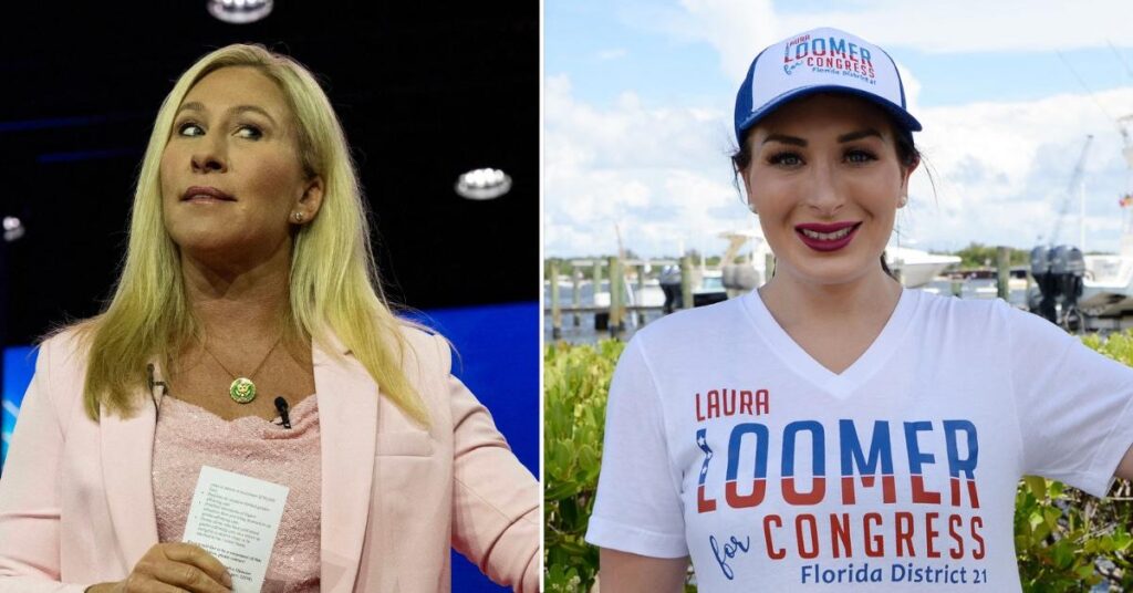 Marjorie Taylor Greene Rails Against Trump Hiring Laura Loomer