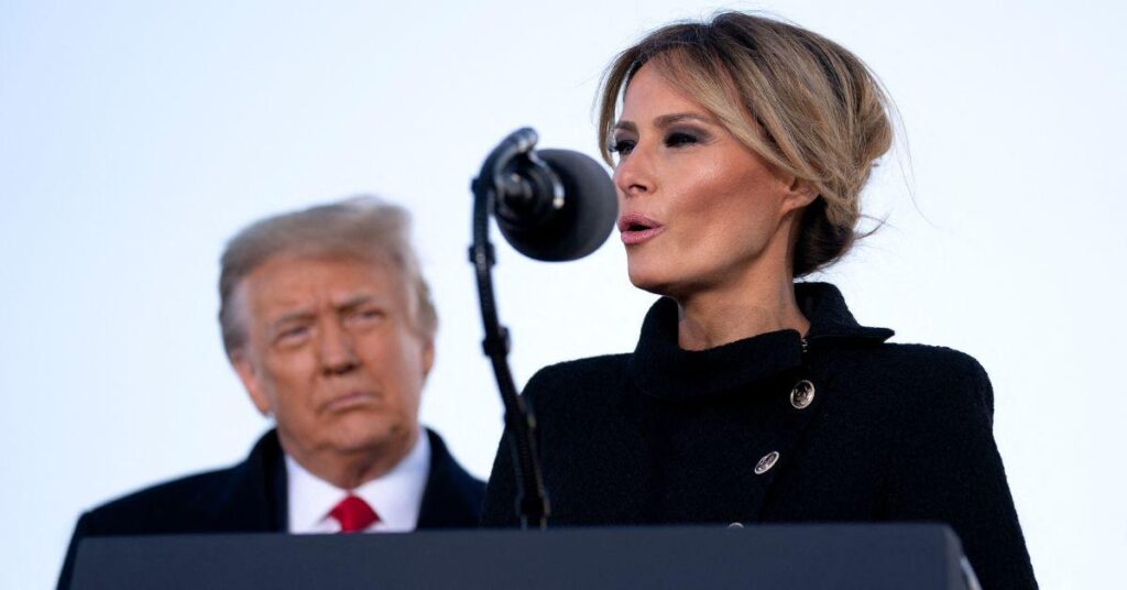 Melania Trump Comes Out Of Hiding For First Time Since Donald's Arrest