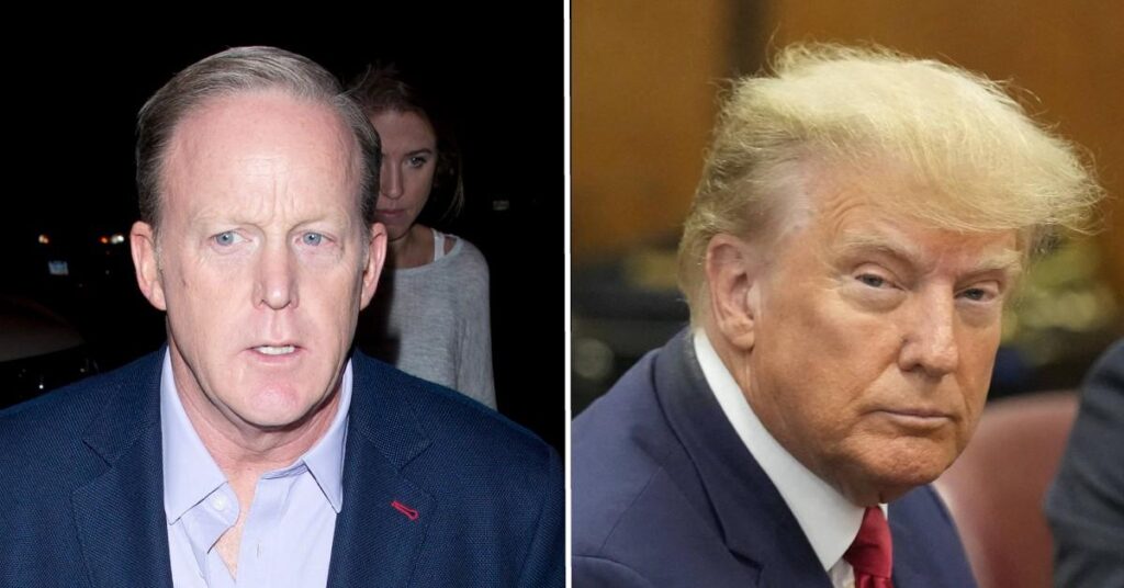 Sean Spicer Desperate To Work For Ex-Boss Donald Trump After Leaving Newsmax: Source