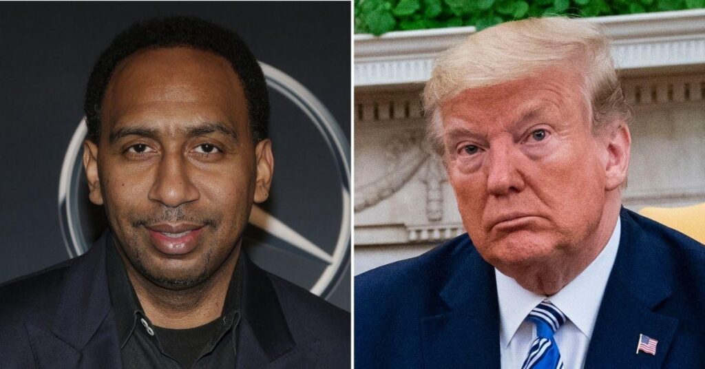 Stephen A. Smith Defends Donald Trump, Says Ex-Prez Isn’t Racist