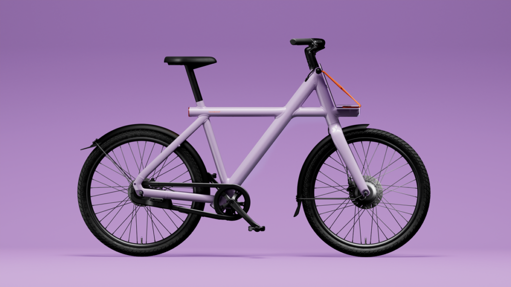 VanMoof S4 in purple