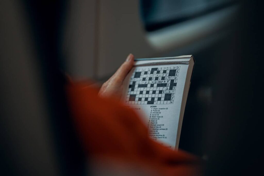 Crossword puzzles and brain games are here to stay