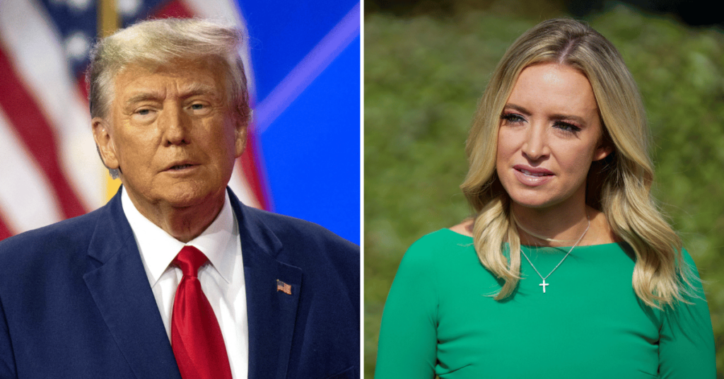 Donald Trump Trashes Kayleigh McEnany for Supporting Ron DeSantis