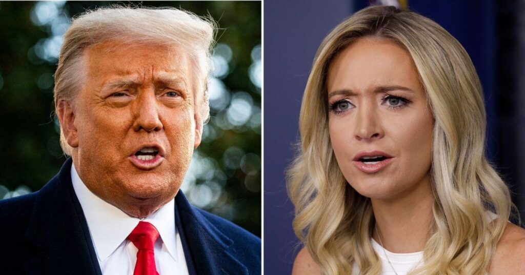 Donald Trump Slams Ex-press Secretary Kayleigh McEnany