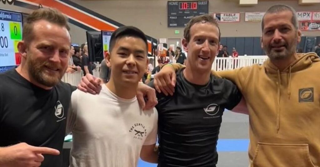 Mark Zuckerberg Pouts After Losing First Ever Jiu-jitsu Match