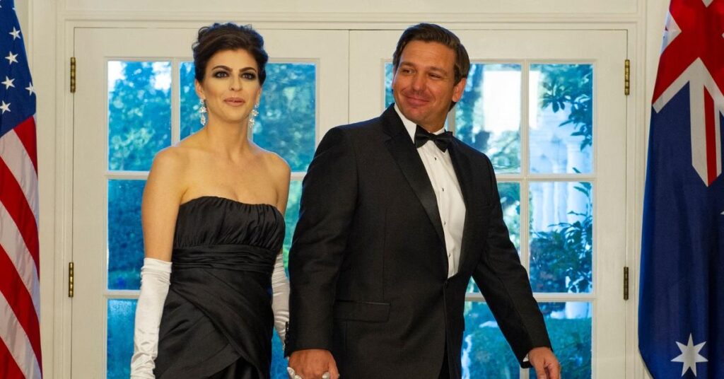 Ron DeSantis Whines About Wife Casey Not Locking Down Fashion Mag Covers