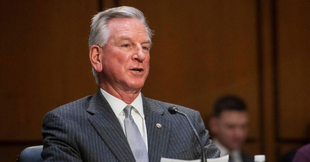 Senator Tommy Tuberville Under Fire for Defending White Nationalists in Military