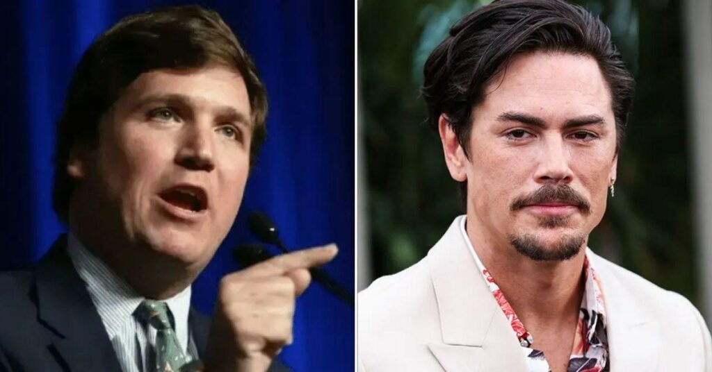 Tucker Carlson Likened To Tom Sandoval At White House Dinner