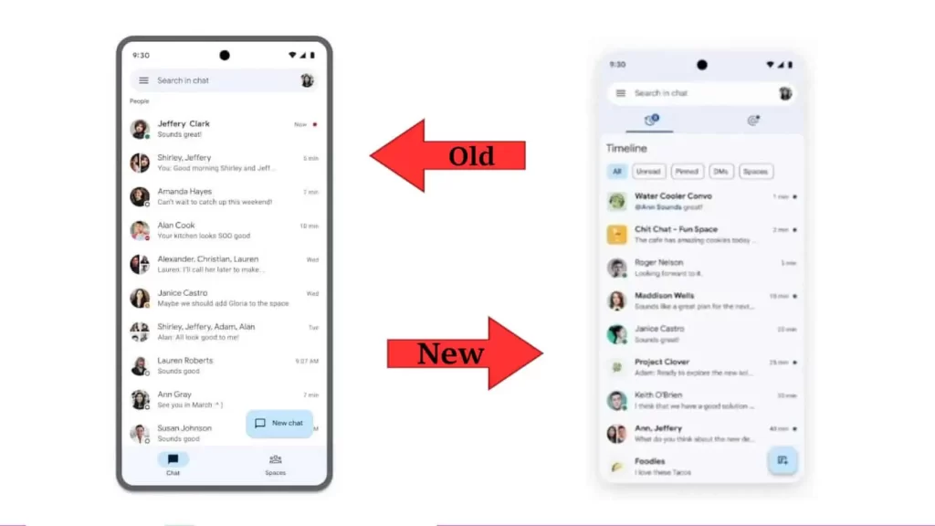 The Google Chat app is getting a major revamp