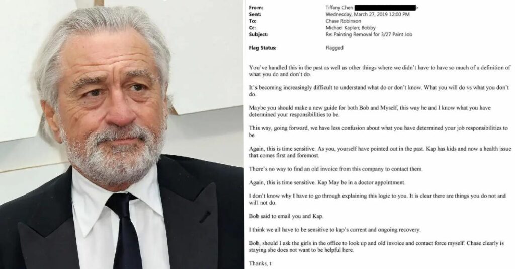 Robert De Niro and His 45-Year-Old GF Tiffany Chen's Private Emails Exposed in Nasty $12 Million Court Battle