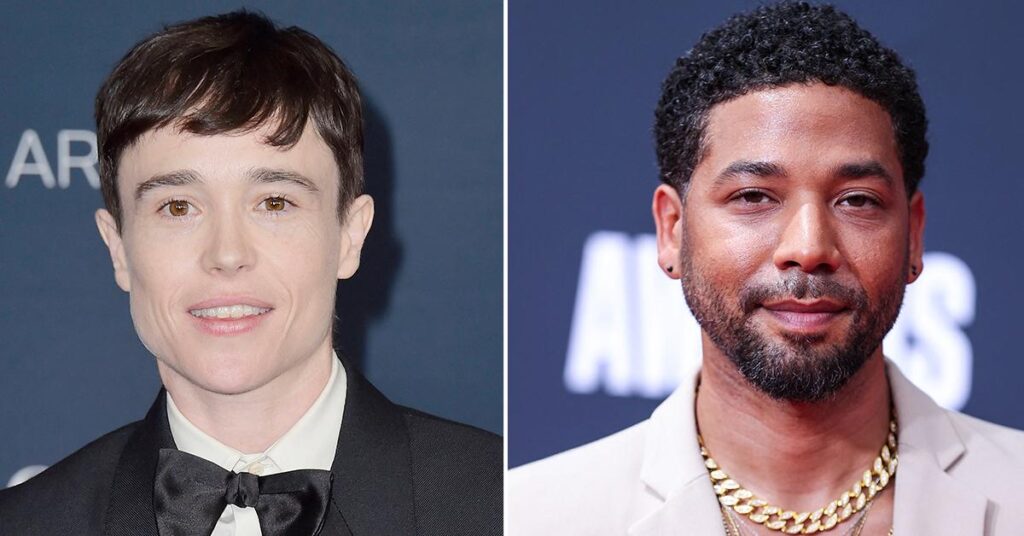 Elliot Page Compared to Jussie Smollett Over Alleged ‘Transphobic Attack'