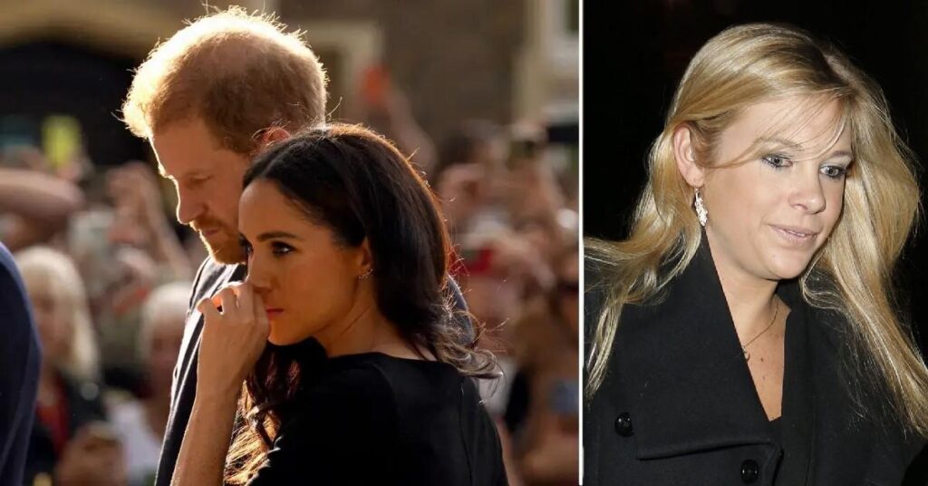 Meghan and Harry's Marriage 'Rocked' by Testimony About Ex Chelsy Davy: Sources