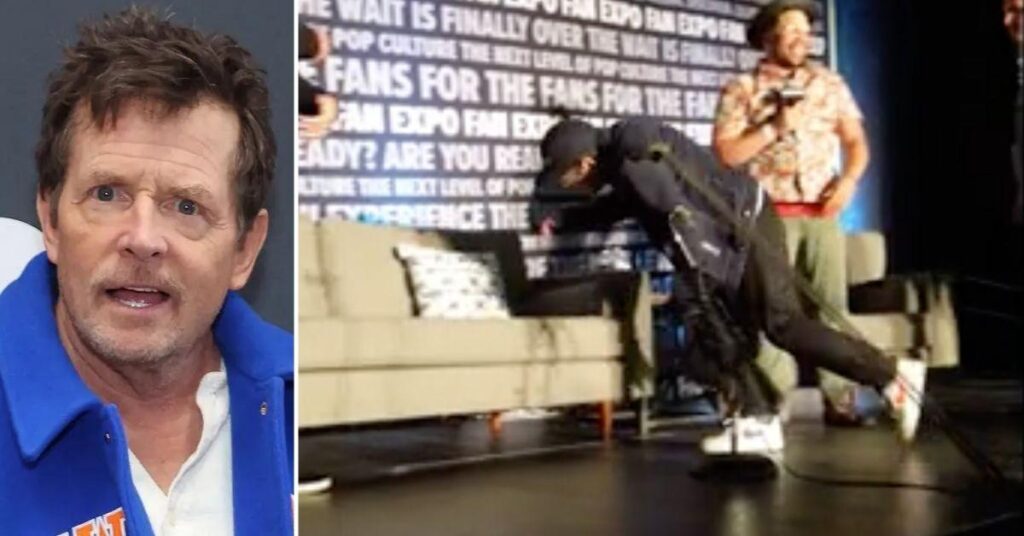 Michael J. Fox Tragic Collapse Caught on Camera During Movie Panel