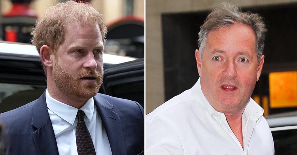 Prince Harry Accuses Piers Morgan of 'Horrific Personal Attacks'