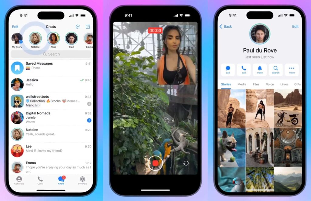 Telegram is rolling out Stories for Premium users