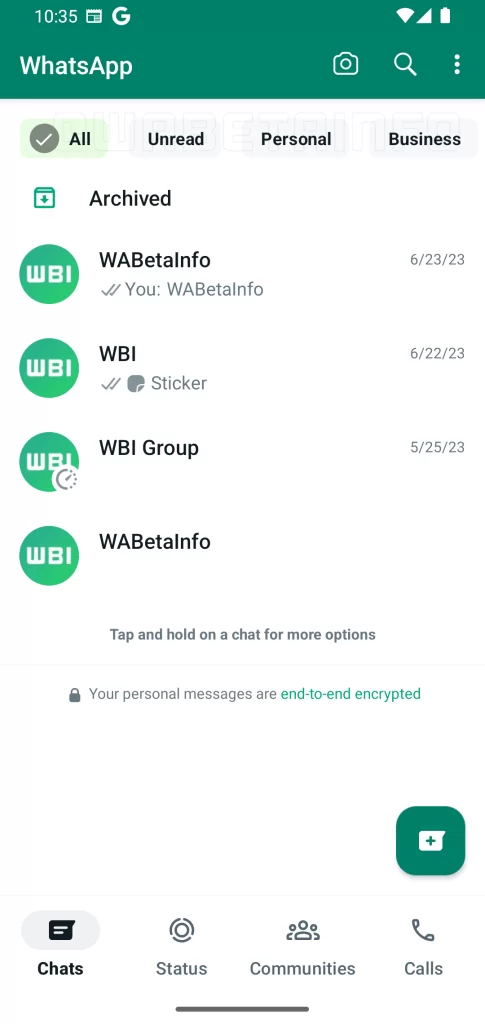 WhatsApp will soon let you filter your chats with ease