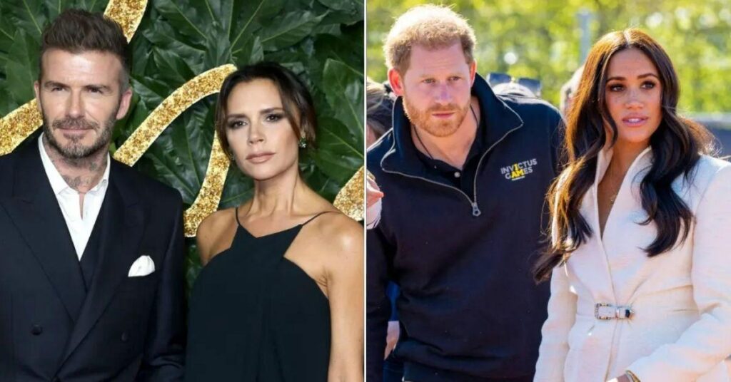 David And Victoria Beckham Cut Ties With Prince Harry And Meghan Markle