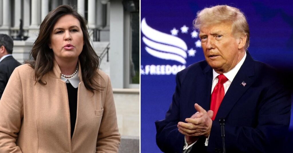 Trump Fat-Shamed Sarah Huckabee Sanders in White House, New Book Details