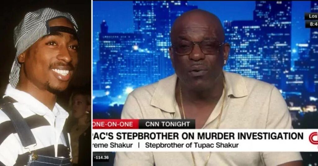 Tupac Shakur's Stepbrother Gives Interview as Police Reopen Rapper's Murder