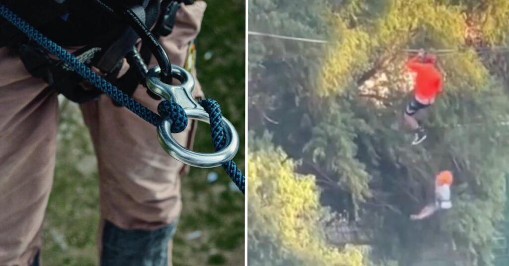 6-year-old Boy Falls 40 Feet After Zipline Harness Snaps