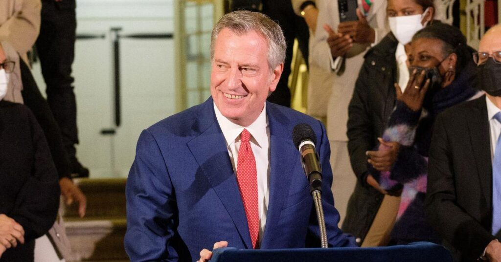 Former NYC Mayor Bill De Blasio Spotted Out With Female Staffer