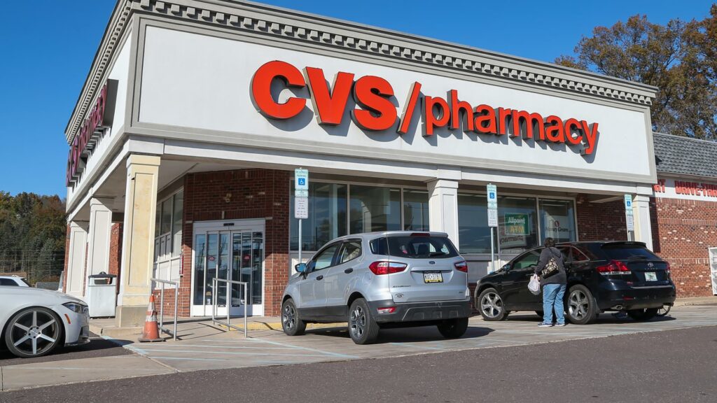 Stocks moving big midday: WMT, CVS, WOLF