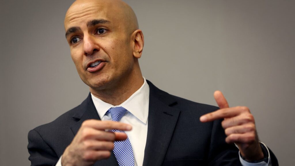 Regional banks fall on Fed's Kashkari call for more capital regulation