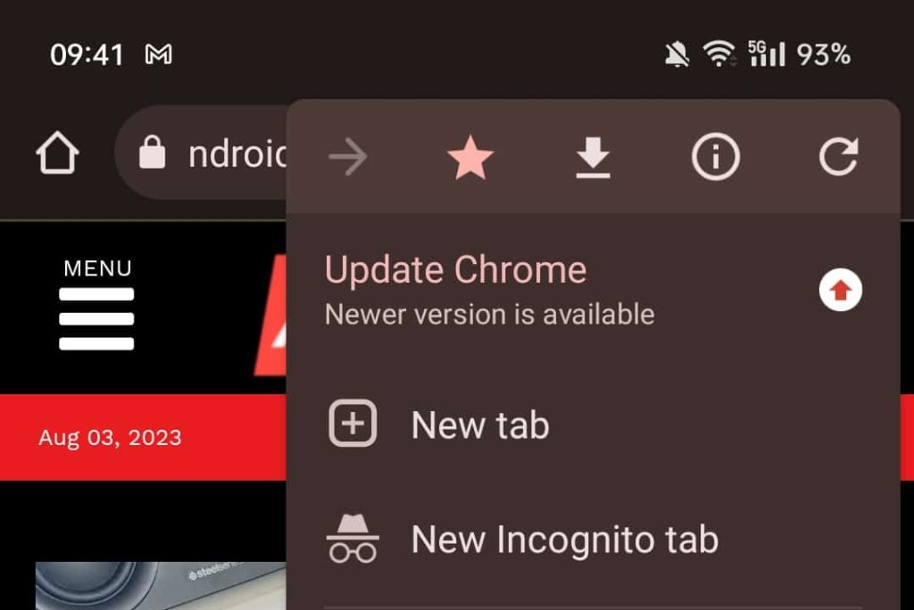 Featured image for Chrome for Android has an annoying red arrow bug